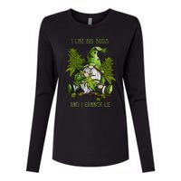 Gnome I Like Big Buds And I Cannot Lie Weed 420 Stoner Idea Womens Cotton Relaxed Long Sleeve T-Shirt