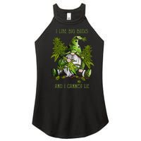 Gnome I Like Big Buds And I Cannot Lie Weed 420 Stoner Idea Women's Perfect Tri Rocker Tank