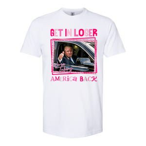 Get In Loser America Back Donald Trump 2024 Take America Back Usa United States Softstyle CVC T-Shirt