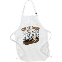 Get In Loser Funny Skeleton Halloween Apron