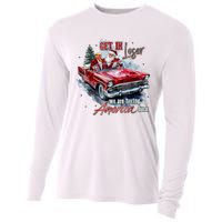 Get In Loser We Are Taking America Back Cooling Performance Long Sleeve Crew