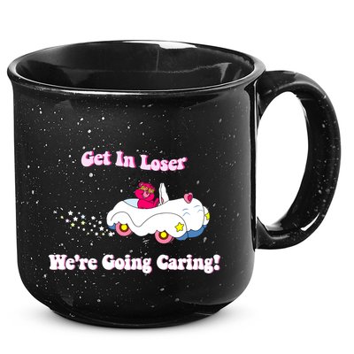 Get In Loser Were Going Caring Funny Bear 15oz Campfire Ceramic Mug