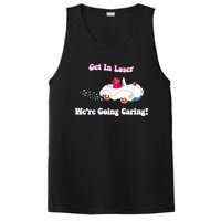 Get In Loser Were Going Caring Funny Bear PosiCharge Competitor Tank