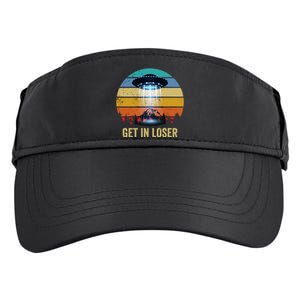 Get In Loser Alien Bigfoot Plus Size Adult Drive Performance Visor