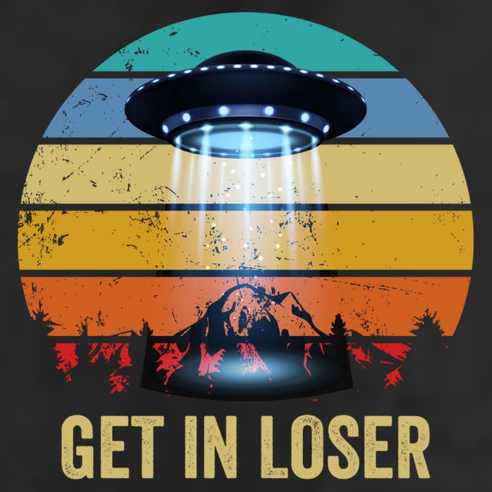 Get In Loser Alien Bigfoot Plus Size Golf Towel