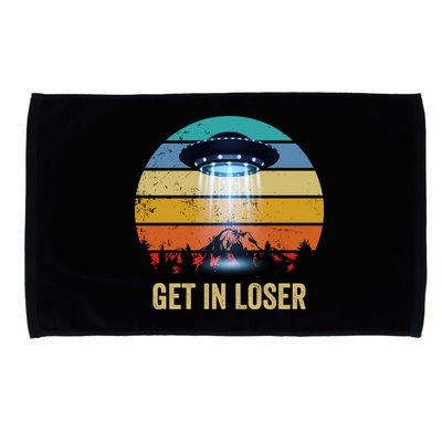 Get In Loser Alien Bigfoot Plus Size Microfiber Hand Towel