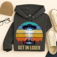 Get In Loser Alien Bigfoot Plus Size Hoodie
