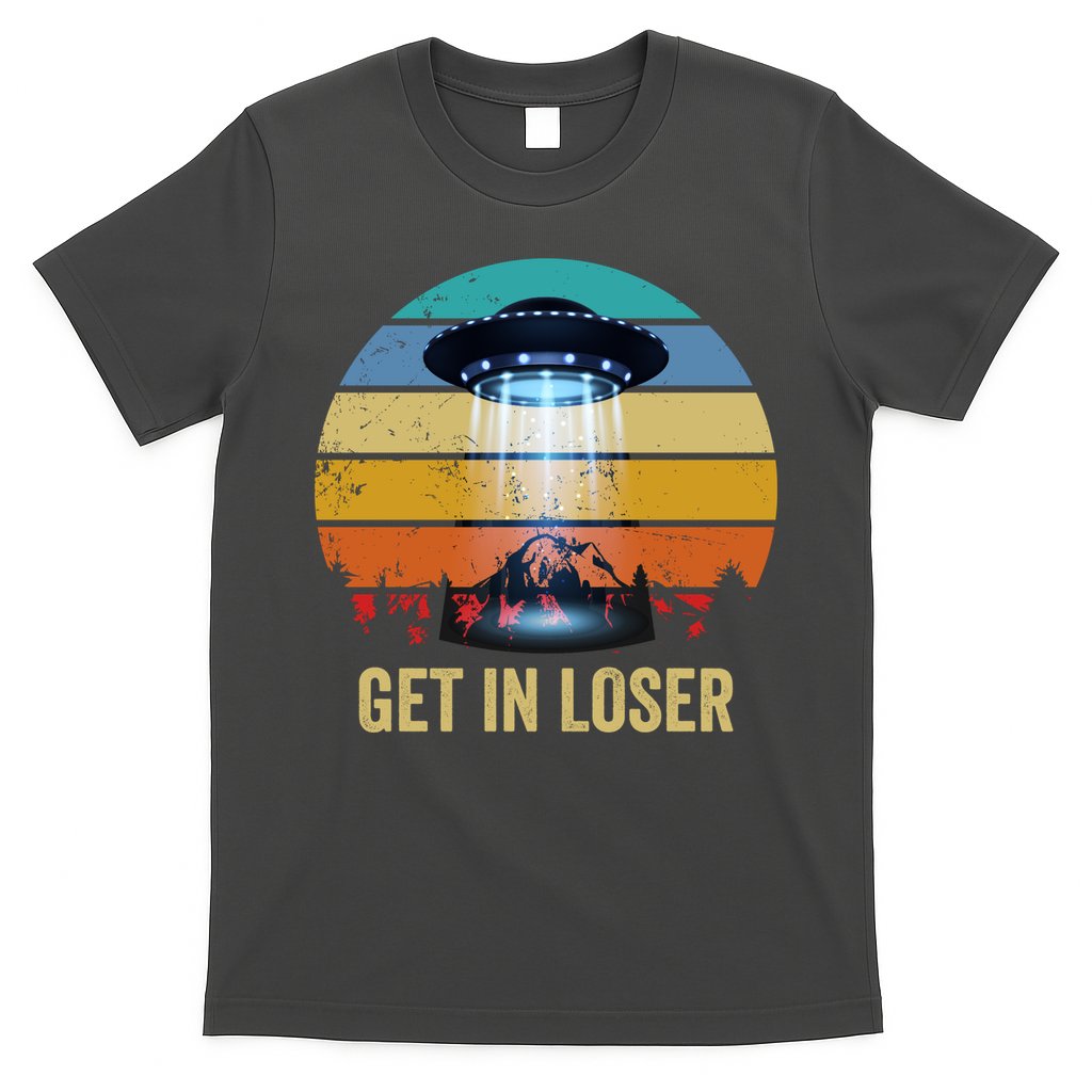 Get In Loser Alien Bigfoot Plus Size T-Shirt