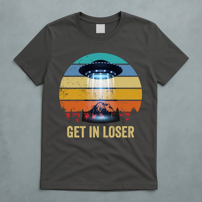 Get In Loser Alien Bigfoot Plus Size T-Shirt