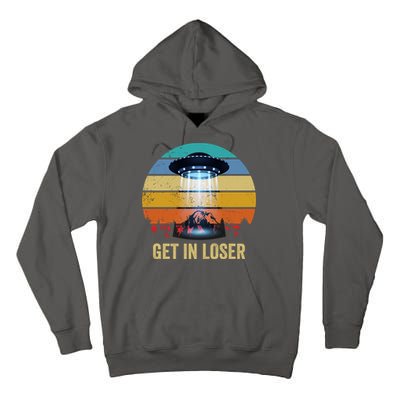 Get In Loser Alien Bigfoot Plus Size Tall Hoodie