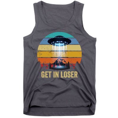 Get In Loser Alien Bigfoot Plus Size Tank Top