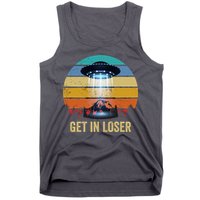 Get In Loser Alien Bigfoot Plus Size Tank Top