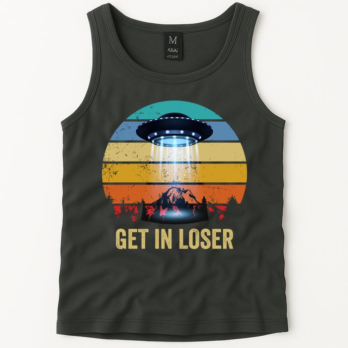 Get In Loser Alien Bigfoot Plus Size Tank Top