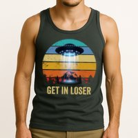 Get In Loser Alien Bigfoot Plus Size Tank Top