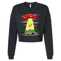 Get In Loser Were Doing Butt Stuff Cropped Pullover Crew
