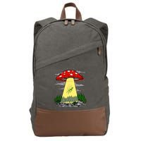 Get In Loser Were Doing Butt Stuff Cotton Canvas Backpack