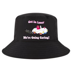 Get In Loser, We're Going Caring Funny Bear Cool Comfort Performance Bucket Hat