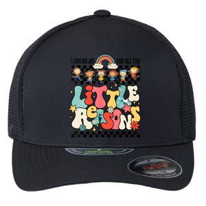 Groovy I Love My Job For All The Little Reasons Teacher Flexfit Unipanel Trucker Cap