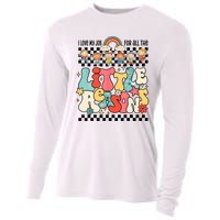 Groovy I Love My Job For All The Little Reasons Teacher Cooling Performance Long Sleeve Crew