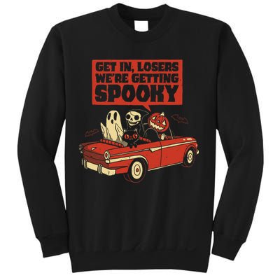 Get In Losers We're Getting Spooky Hallowen Sweatshirt