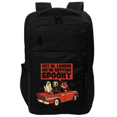 Get In Losers We're Getting Spooky Hallowen Impact Tech Backpack