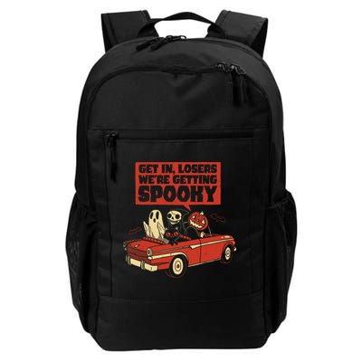 Get In Losers We're Getting Spooky Hallowen Backpack