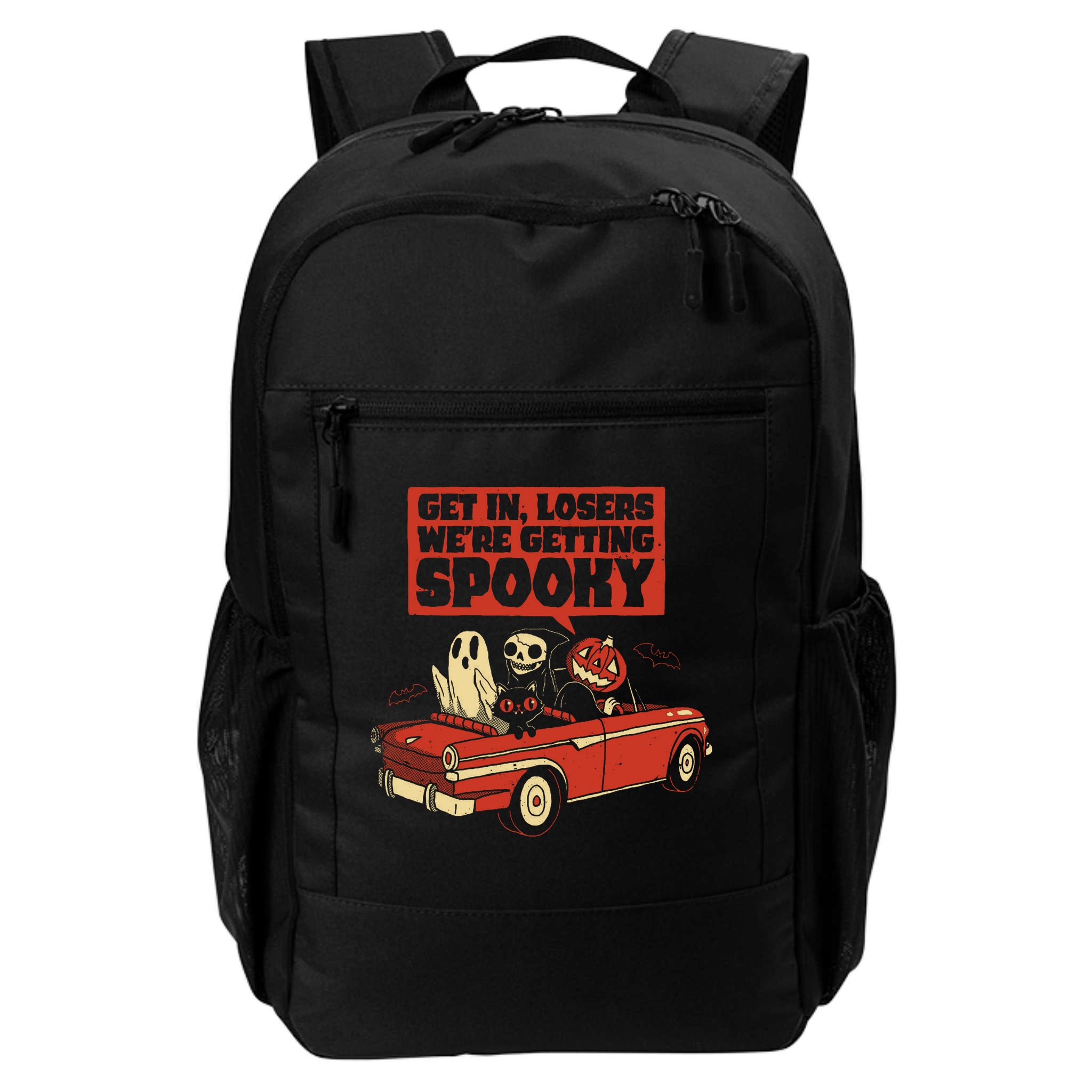 Get In Losers We're Getting Spooky Hallowen Backpack