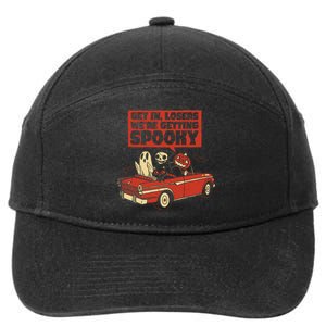 Get In Losers We're Getting Spooky Hallowen 7-Panel Snapback Hat