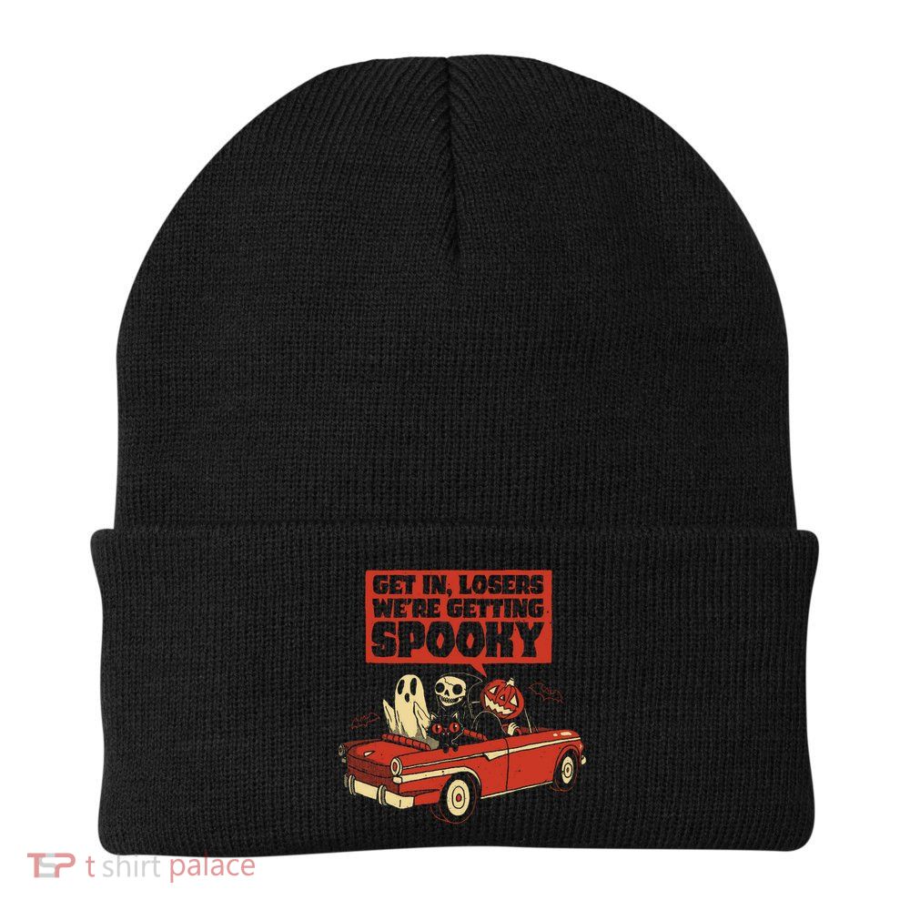 Get In Losers We're Getting Spooky Hallowen Beanie