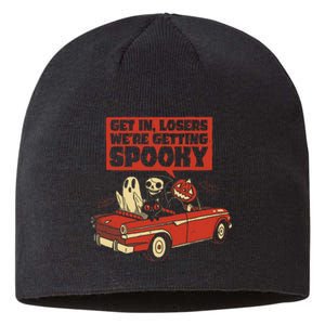 Get In Losers We're Getting Spooky Hallowen Sustainable Beanie