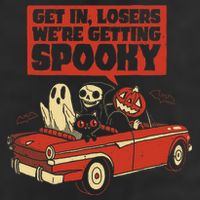Get In Losers We're Getting Spooky Hallowen 25L Jumbo Tote