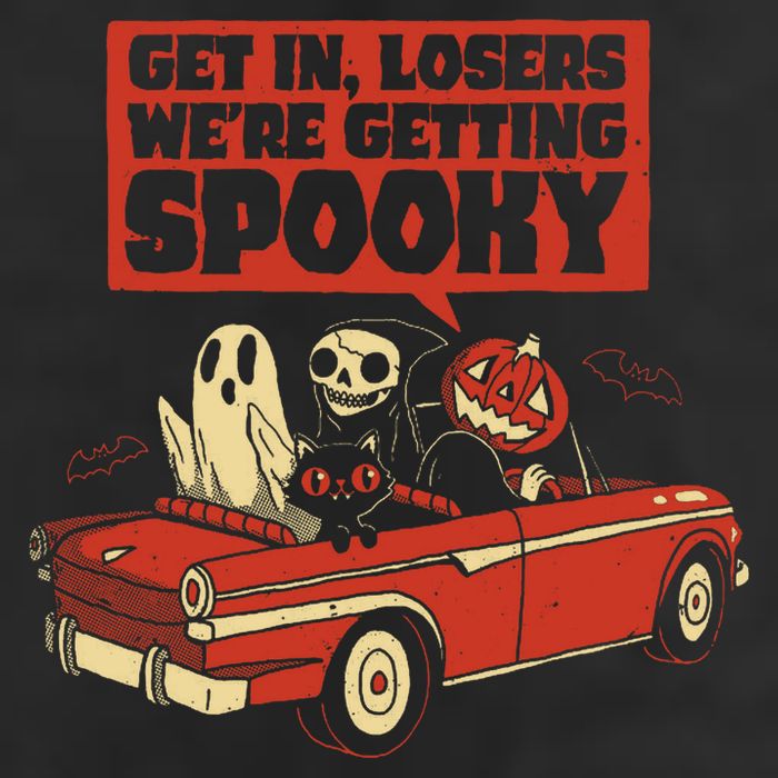 Get In Losers We're Getting Spooky Hallowen 25L Jumbo Tote