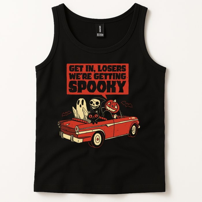Get In Losers We're Getting Spooky Hallowen Tank Top