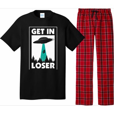 Get In Loser Alien Pajama Set