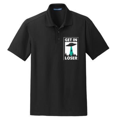 Get In Loser Alien Dry Zone Grid Polo