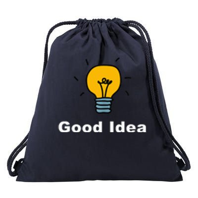 Good Idea | Light Bulbs Drawstring Bag