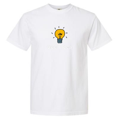 Good Idea | Light Bulbs Garment-Dyed Heavyweight T-Shirt