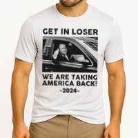 Get In Loser We Are Talking America Back Trump 2024 Cooling Performance Crew T-Shirt