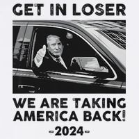 Get In Loser We Are Talking America Back Trump 2024 Cooling Performance Crew T-Shirt