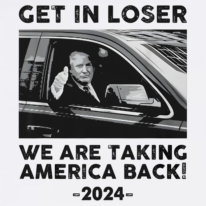 Get In Loser We Are Talking America Back Trump 2024 Cooling Performance Crew T-Shirt
