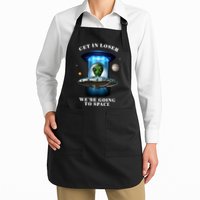 Get In Loser Funny Alien Going To Space Apron