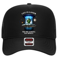 Get In Loser Funny Alien Going To Space Hat