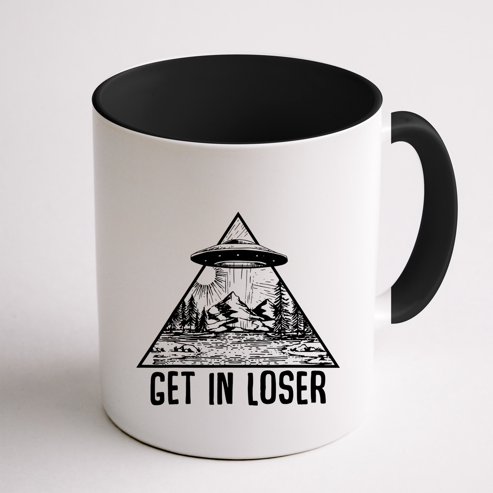 Get In Loser Alien Mug