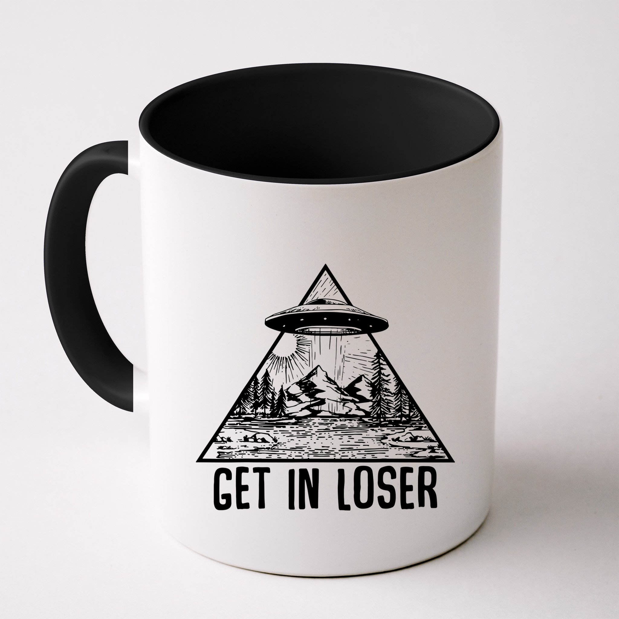 Get In Loser Alien Mug