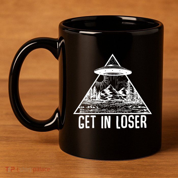 Get In Loser Alien 11oz C Handle Ceramic Mug