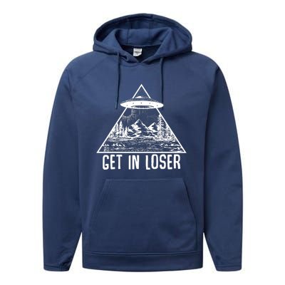 Get In Loser Alien Performance Fleece Hoodie