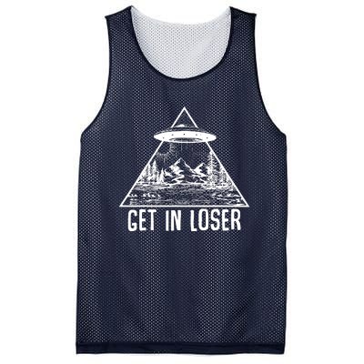 Get In Loser Alien Mesh Reversible Basketball Jersey Tank