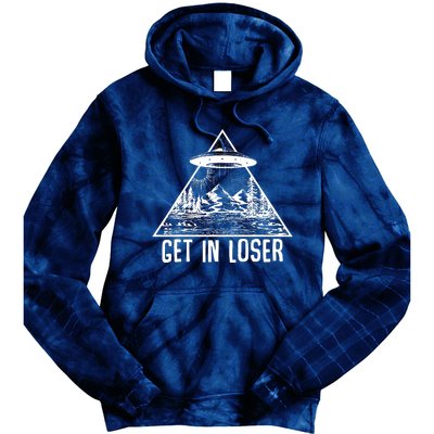 Get In Loser Alien Tie Dye Hoodie