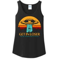 Get In Loser We're Doing Butt Stuff Ladies Essential Tank