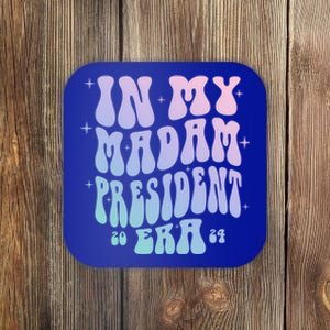 Groovy In My Madam President Era Kamala Harris Gift Coaster